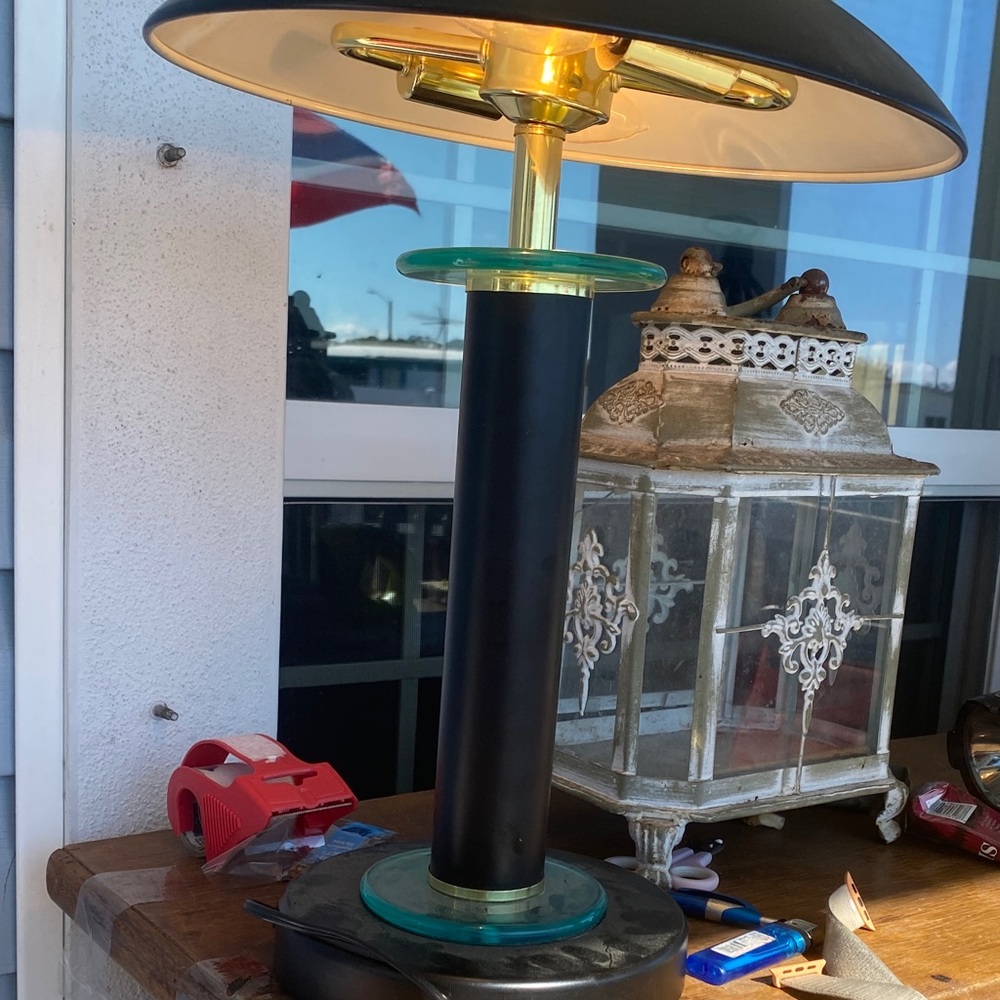 Black and Gold Table Lamp